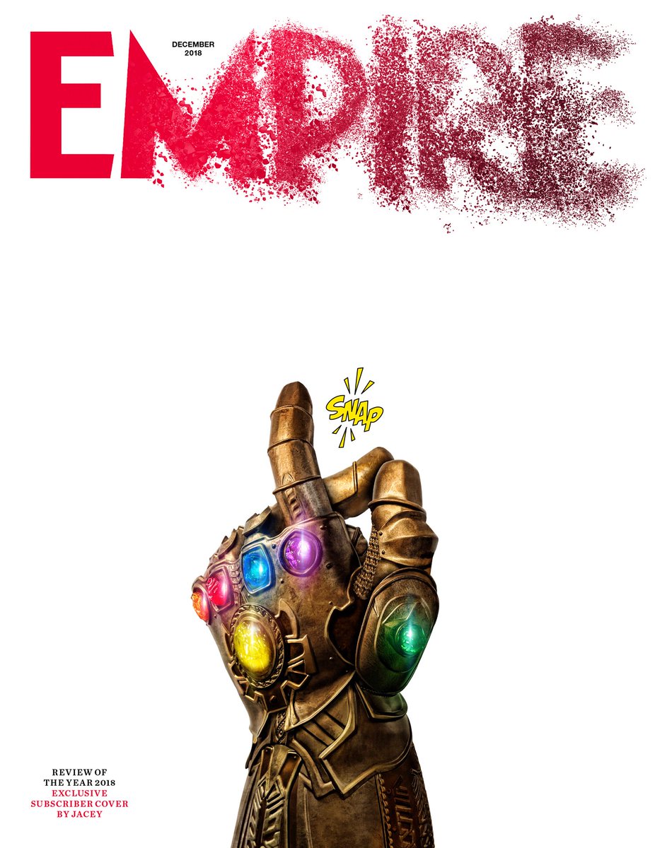 Empire Magazine Subscribers Issue cover - Thanos - Infinity War
